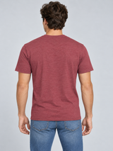 Camiseta Básica Para Hombre Aero Guys Ss Tees Pomegranate 4240
