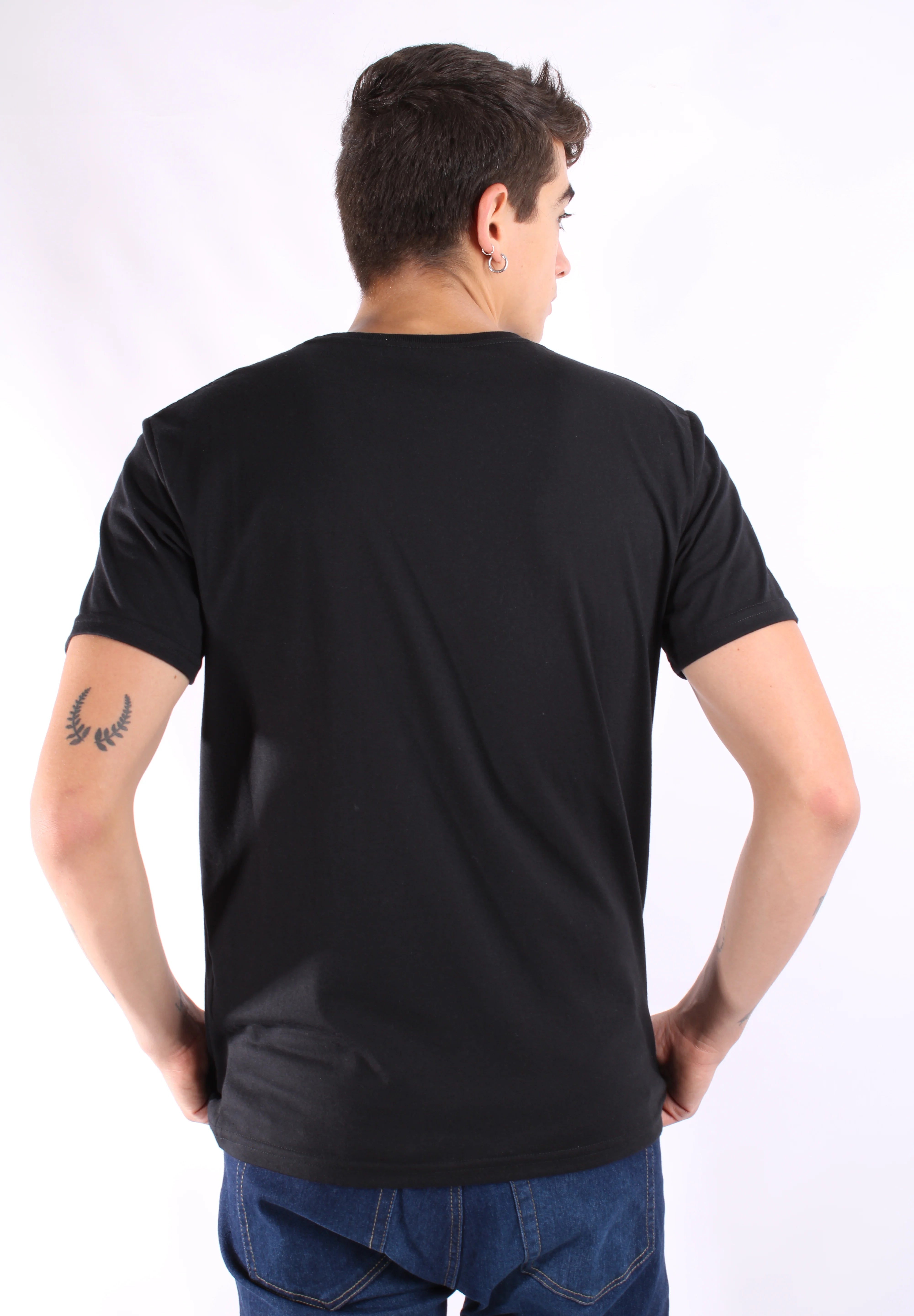 Camiseta Para Hombre Aero Level 2 Graphic Tees Dark Black 2637