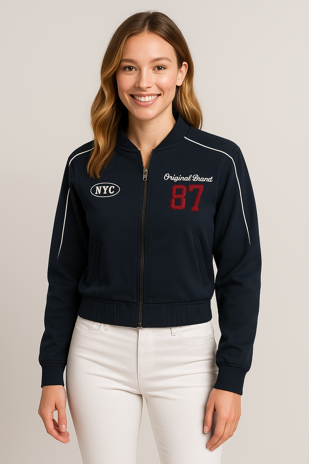 Chompa Para Mujer Aero Girls Other Ow Cadet Navy 1575