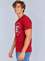 Camiseta Para Hombre  Aero Level 1 Graphic Tees True Red 6170