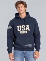 Buzo Para Hombre Aero Guys Fleece Other Cadet Navy 3670