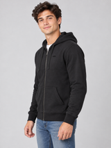 Buzo Para Hombre Aero Guys Full Zip Hoodies Dark Black 5018