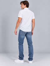 Camisa Para Hombre Aero Guys Ss Woven Shirts Bleach 1440