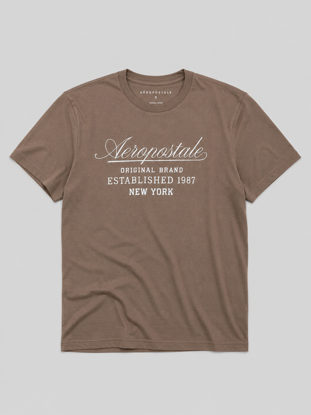 Camiseta Para Hombre Aero Level 2 Graphic Tees Hot Chocolate 6250