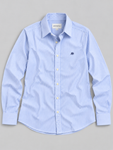Camisa Para Hombre Aero Guys Ls Woven Shirts Kentucky Blue 1333