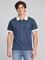 Camiseta Polo Para Hombre Aero Guys Ss Novelty Polo Cadet Navy 1332