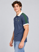 Camiseta Polo Para Hombre Aero Guys Ss Novelty Polo Cadet Navy 1332