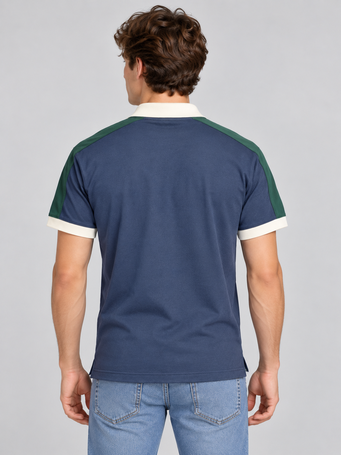 Camiseta Polo Para Hombre Aero Guys Ss Novelty Polo Cadet Navy 1332