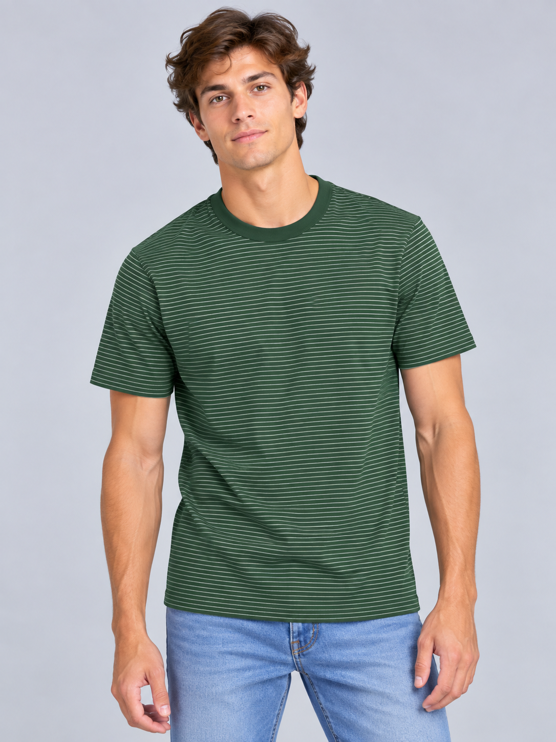 Camiseta Para Hombre Aero Guys Fashion Graphics Green Gables 4163