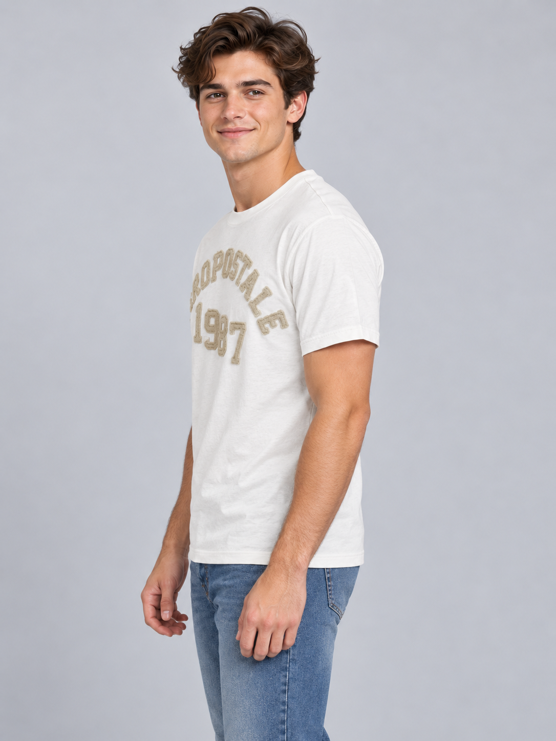 Camiseta Para Hombre  Aero Level 2 Graphic Tees Birch 6223