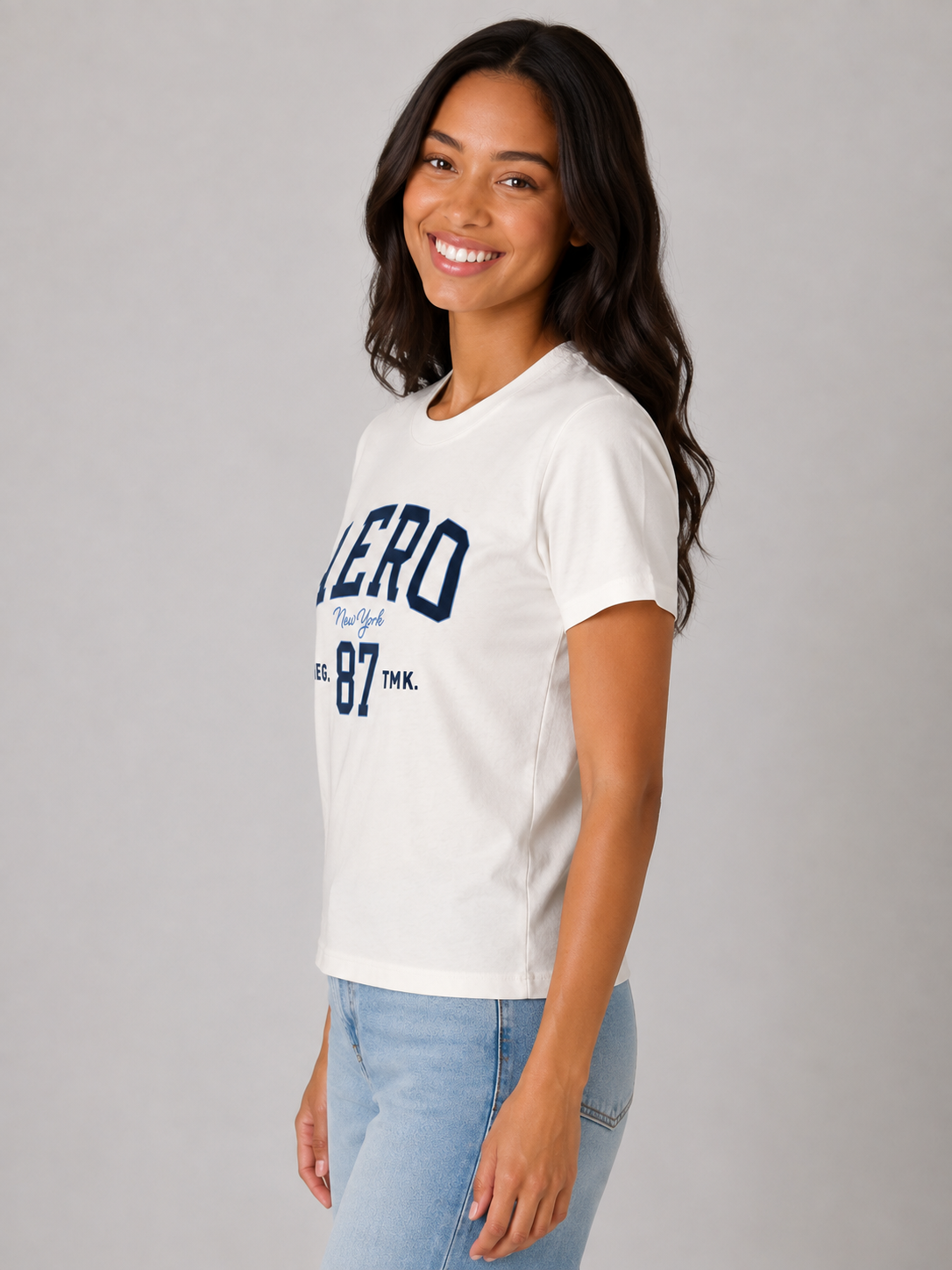Camiseta Para Mujer Aero Graphic Level 1 Birch 5837