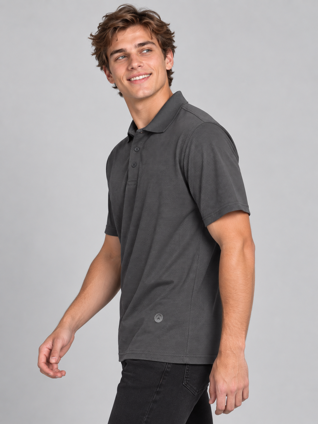 Camiseta Polo Aero Guys Polo Other Smoked Pearl