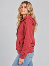 Buzo Para Mujer Aero Girls Fleece Pop Over Pomegranate 4179