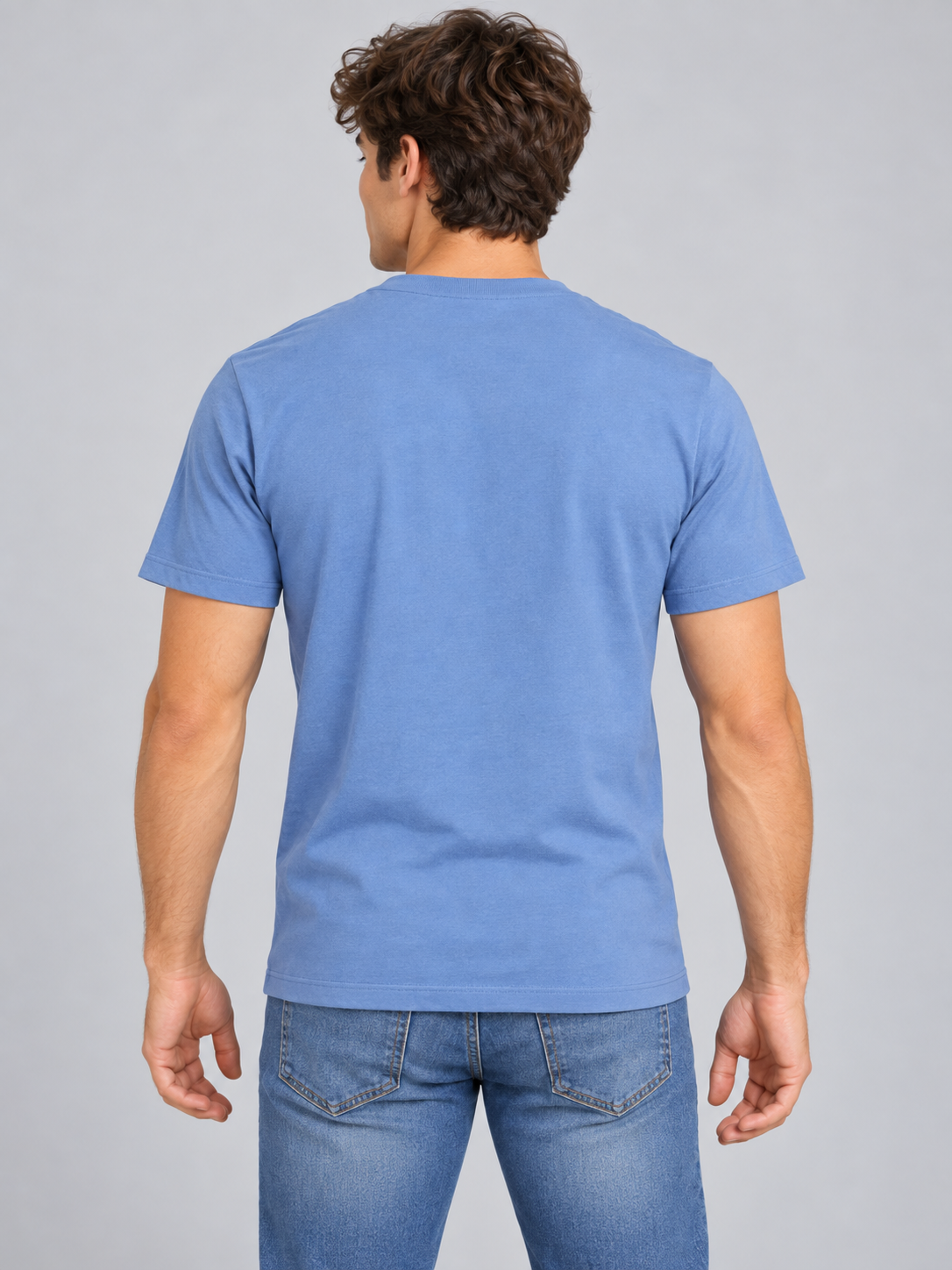 Camiseta Para Hombre Aero Level 2 Graphic Tees Suede Blue 6206