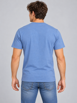 Camiseta Para Hombre Aero Level 2 Graphic Tees Suede Blue 6206