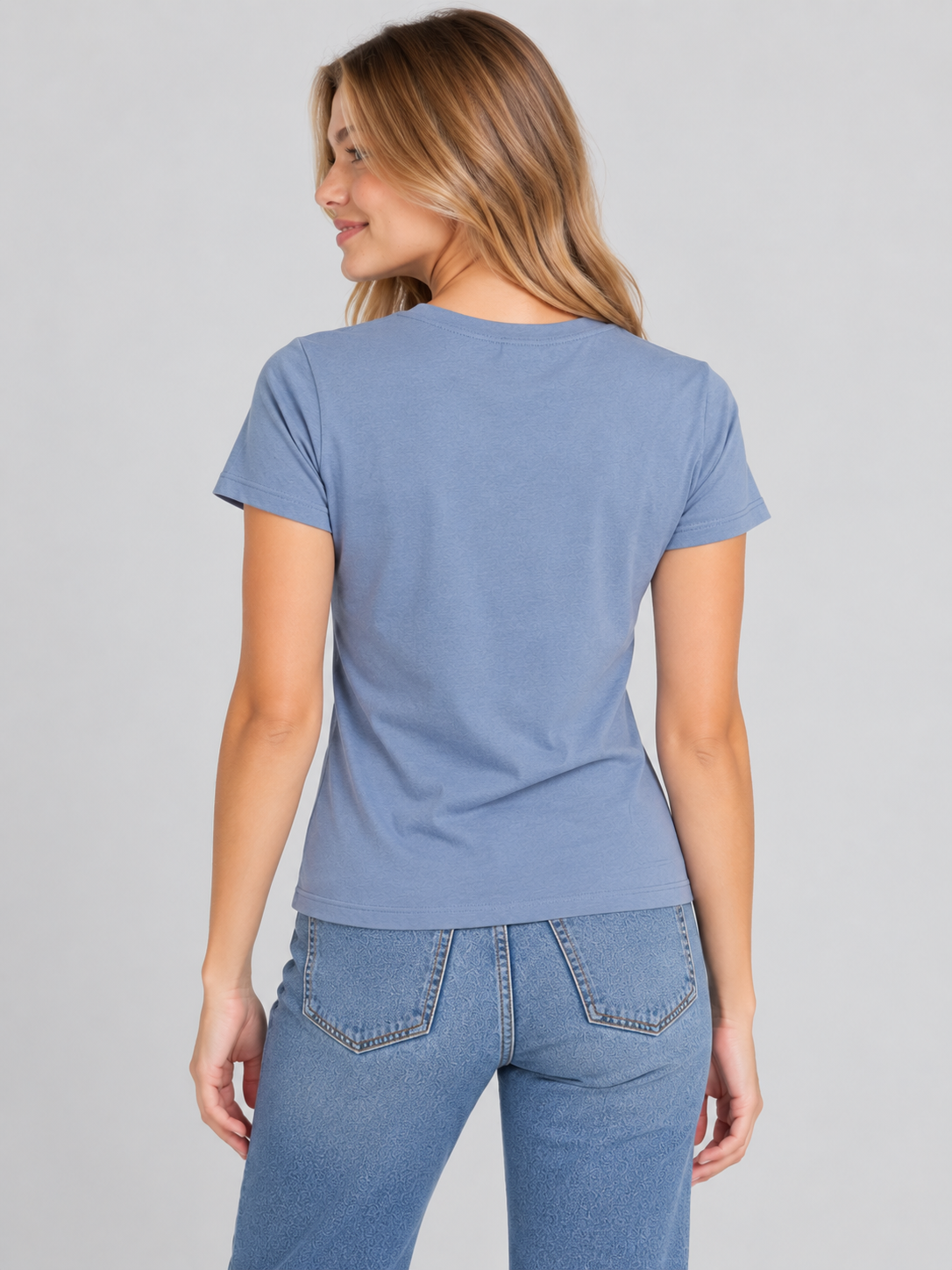 Camiseta Para Mujer Aero Graphic Level 2 Suede Blue 7192