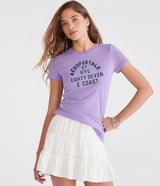 Camiseta Para Mujer Aero Graphic Level 2  Violet Tulip 3924