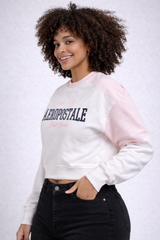 Buzo Para Mujer Aero Girls Fleece Crew Birch Regular 6281