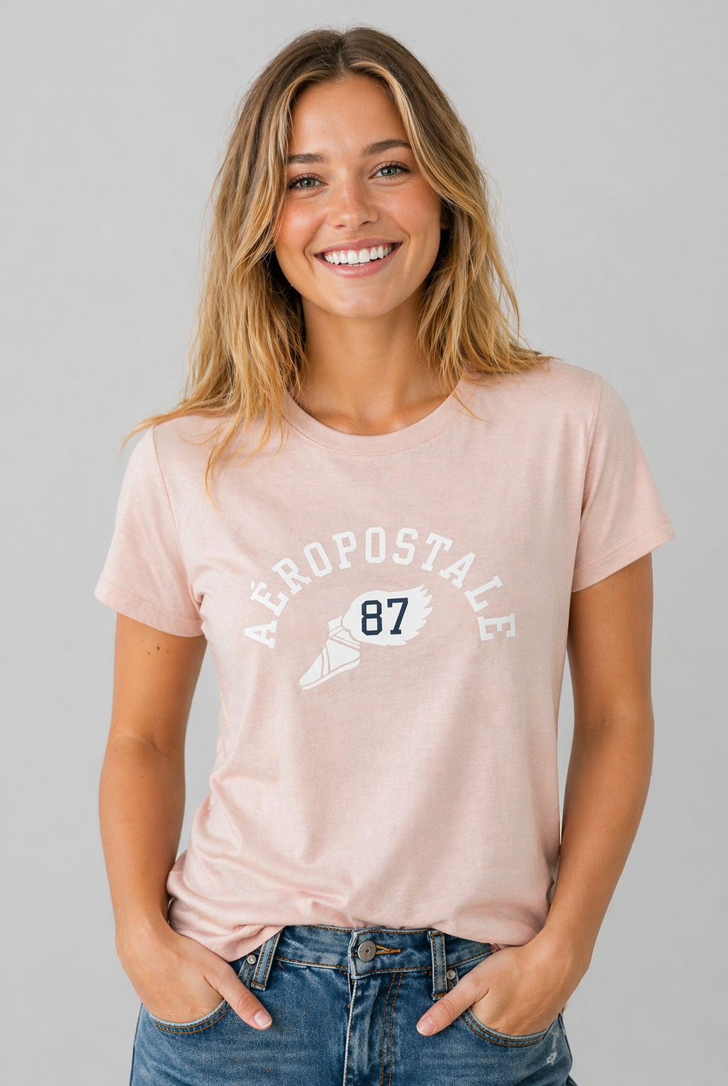 Camiseta para Mujer Aero Graphic Level 1 Primrose Pink 6430