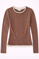 Buzo Para Mujer Aero Girls LS Fashion Top Hot Chocolate 2291