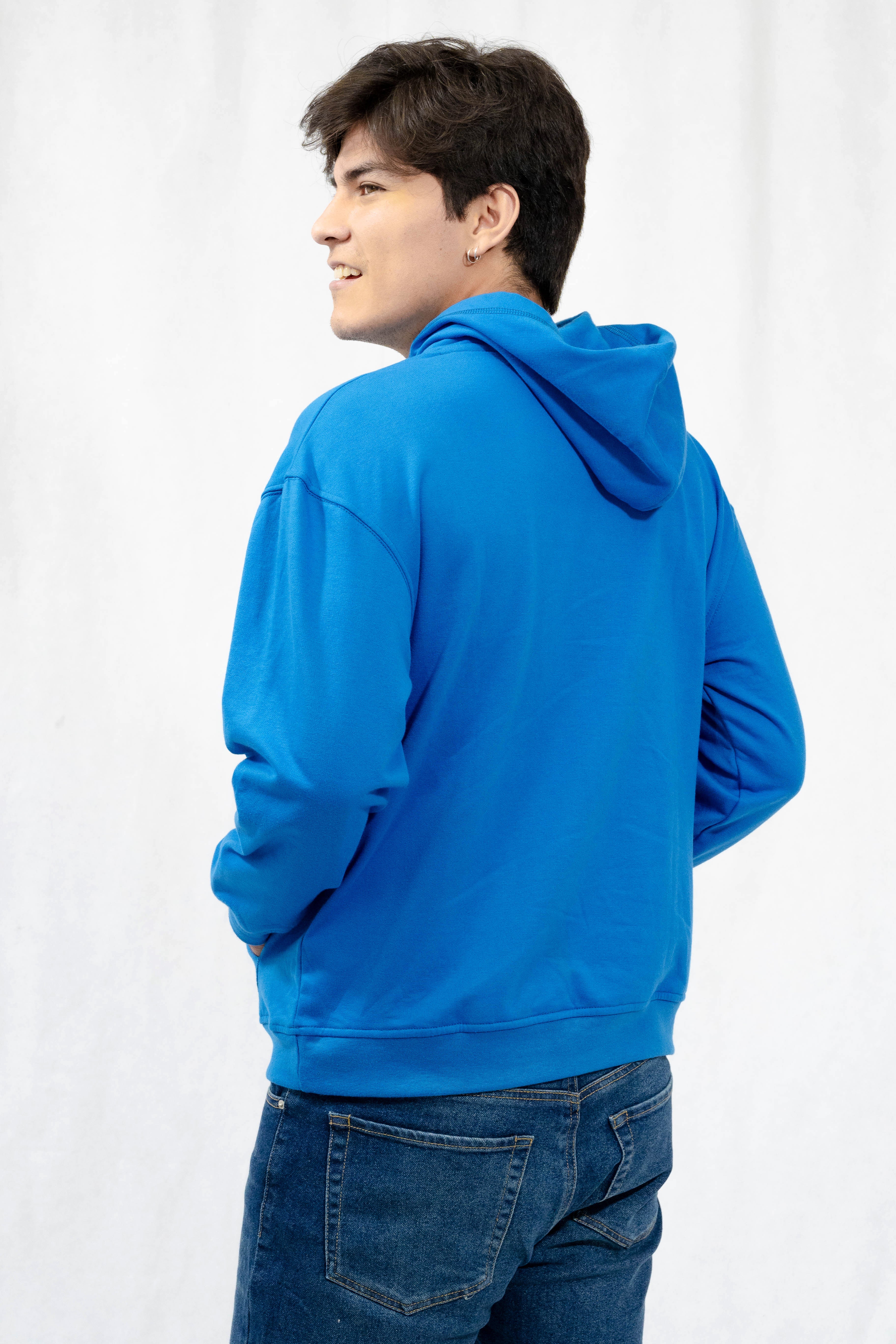 Buzo Para Hombre Guys Popover Hoodies Guys Popover Hoodies Dazzling Blue Dazzling Blue 373