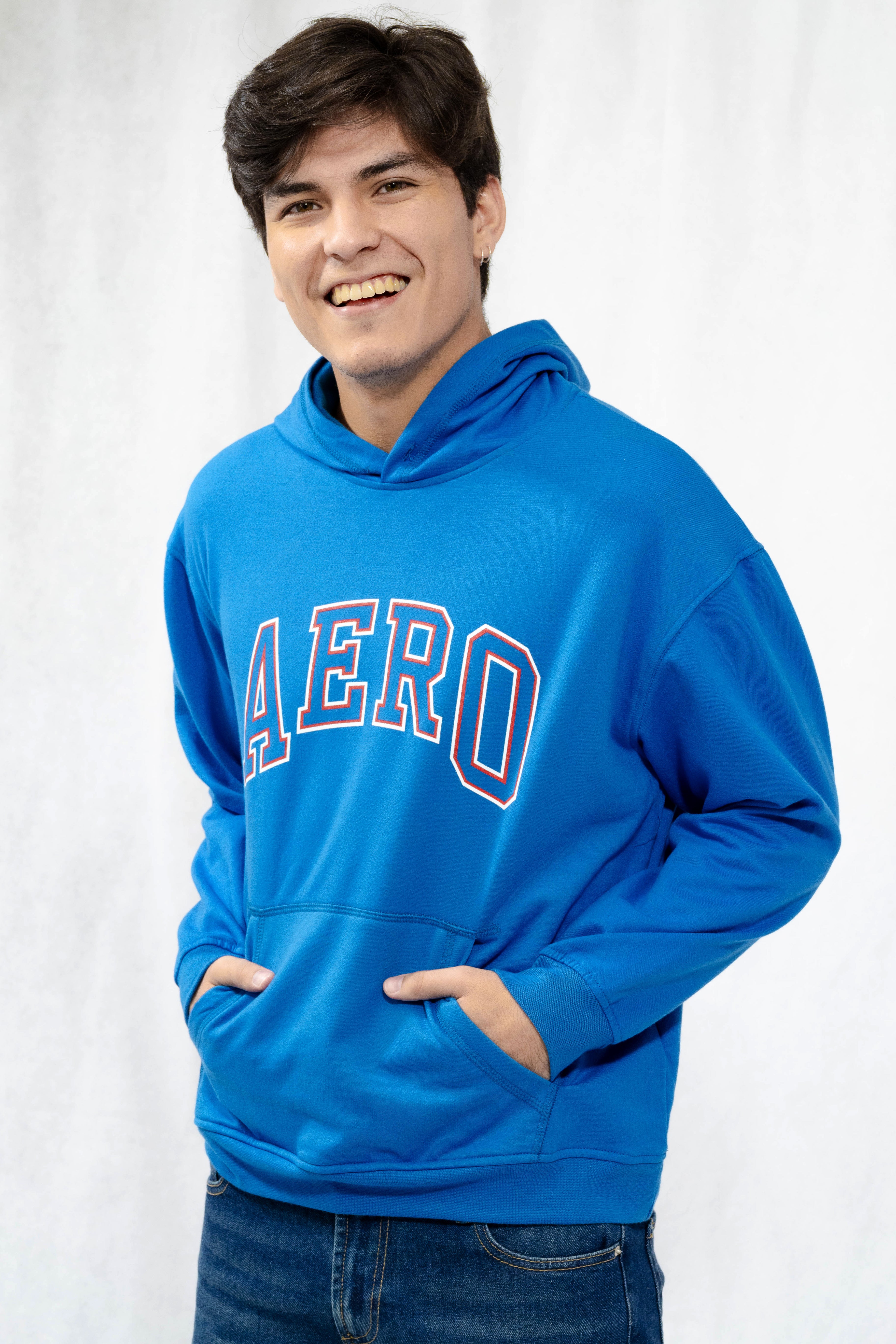 Buzo Para Hombre Guys Popover Hoodies Guys Popover Hoodies Dazzling Blue Dazzling Blue 373