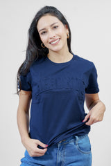 Camiseta Para Mujer Graphic Level 2 Aero Graphic Level 2 Mood Indigoo Moon Indigo 8868