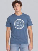 Camiseta Para Hombre  Aero Level 2 Graphic Tees Celestial 6203