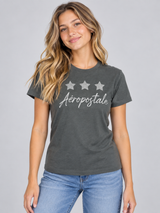 Camiseta Para Mujer Aero Girls Fashion Graphics Smoke Pearl 2428