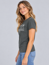 Camiseta Para Mujer Aero Girls Fashion Graphics Smoke Pearl 2428