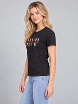 Camiseta Para Mujer Aero Graphic Level 2 Dark Black 6856