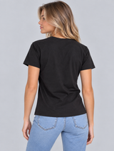 Camiseta Para Mujer Aero Graphic Level 2 Dark Black 6856