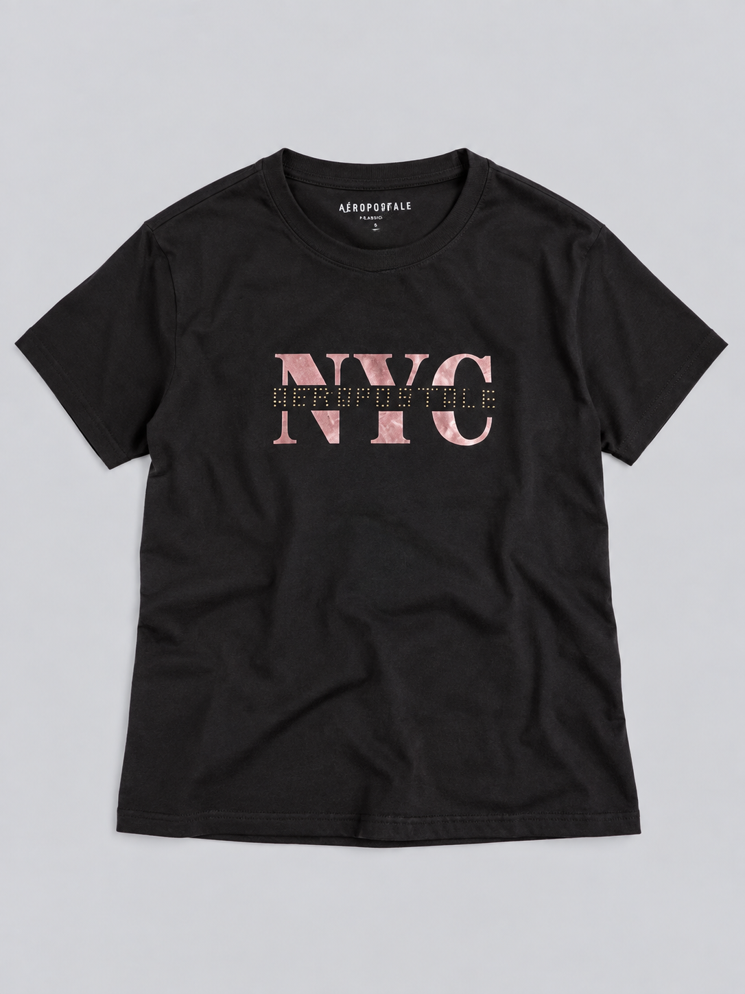 Camiseta Para Mujer Aero Graphic Level 2 Dark Black 6856