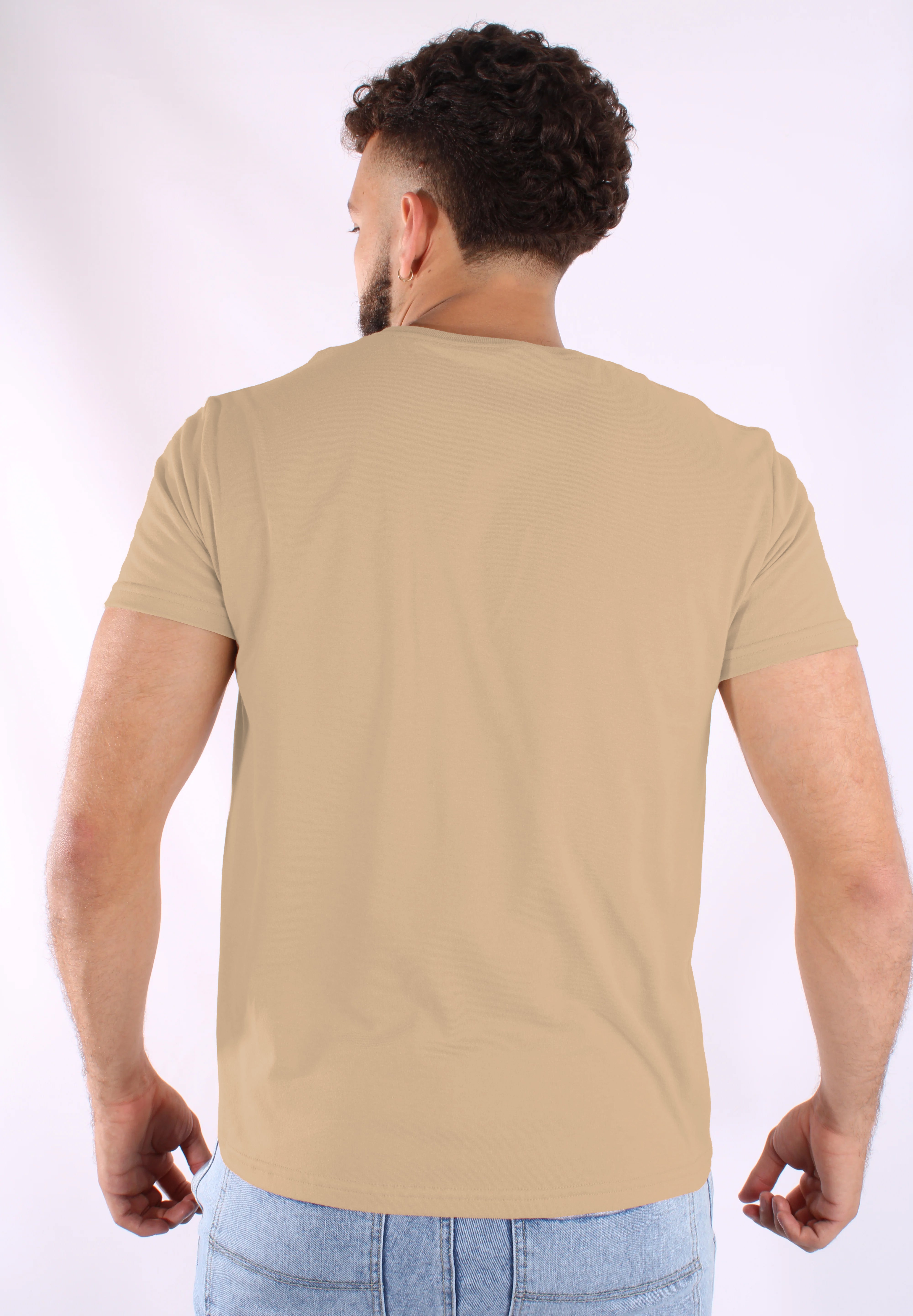 Camiseta Básica Para Hombre Aero Guys SS Tees Chanterelle 4240