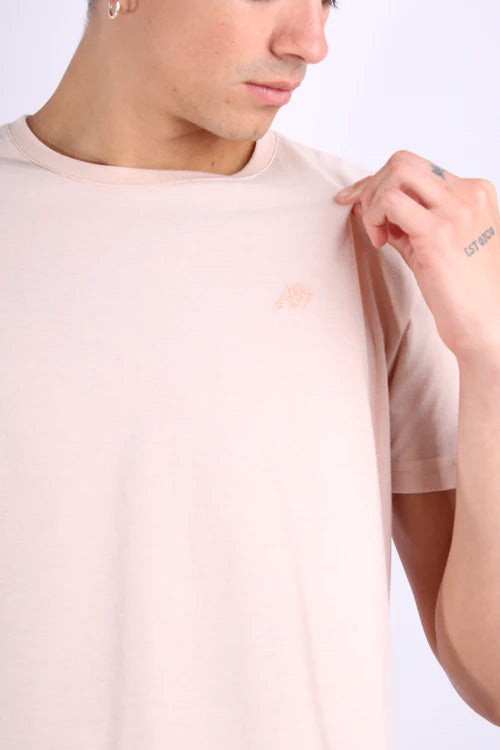 Camiseta Básica Para Hombre Aero Guys SS Tees Primrose Pink 4240