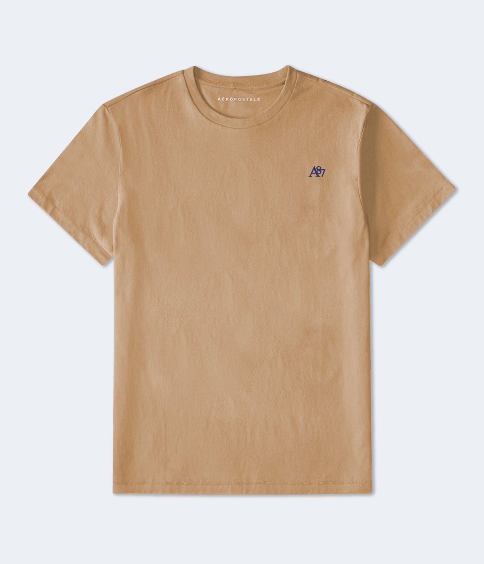 Camiseta Básica Para Hombre Aero Guys SS Tees Mauve Shadows 4240