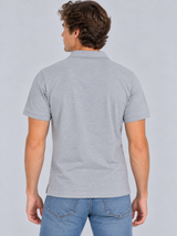 Camiseta Polo Para Hombre Aero Guys Ss Solid Polo Light Heather Grey 7907