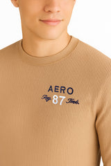Buzo Para Hombre Aero Guys LS Other Irish Cream 4413