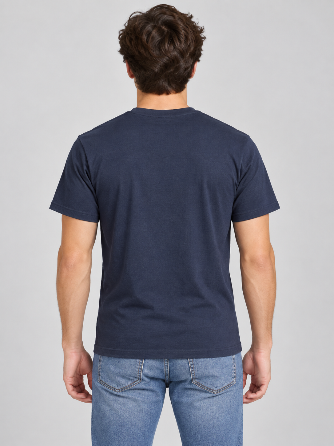 Camiseta Para Hombre Aero Level 2 Graphic Tees Cadet Navy 6258