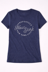 Camiseta para Mujer Aero Graphic Level 2 Cadet Navy 6783