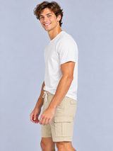Bermuda Para Hombre Aero Guys Shorts Egret 3647