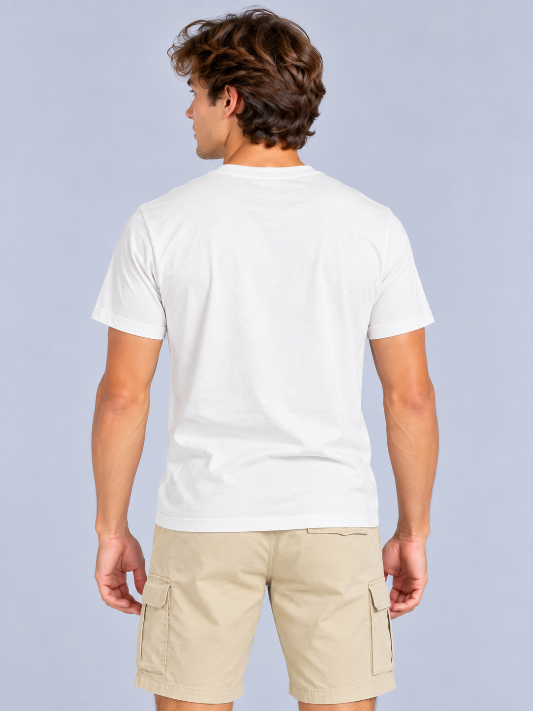 Bermuda Para Hombre Aero Guys Shorts Egret 3647