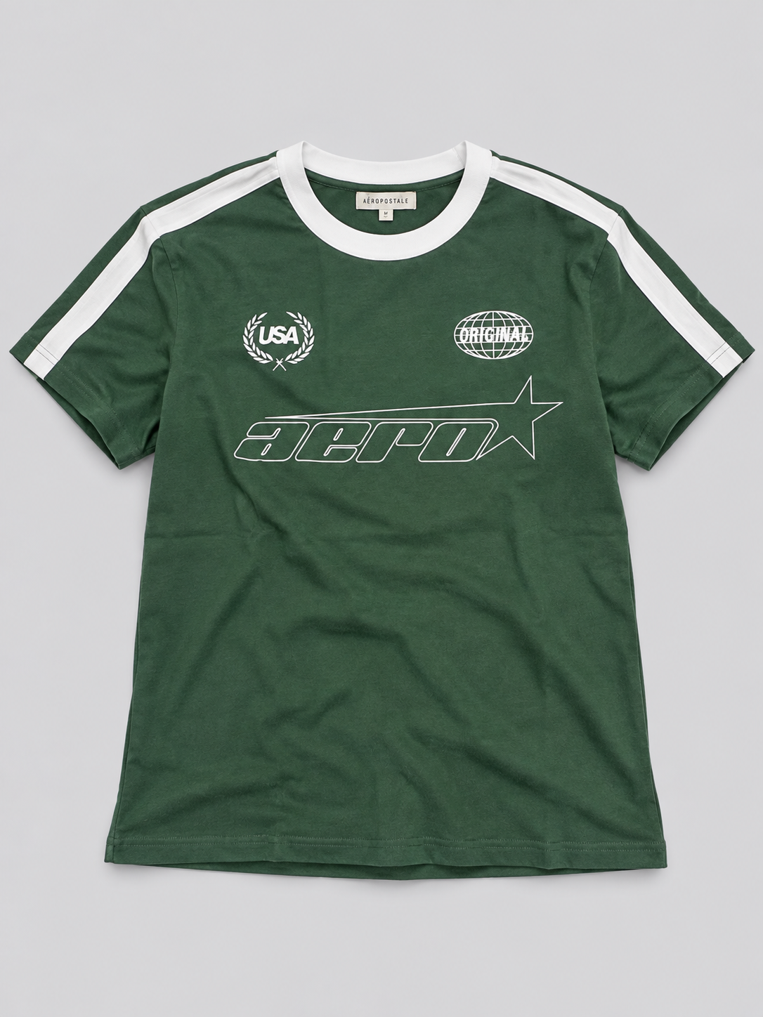Camiseta Para Hombre Aero  Guys Fashion Graphics Green Gables 3743