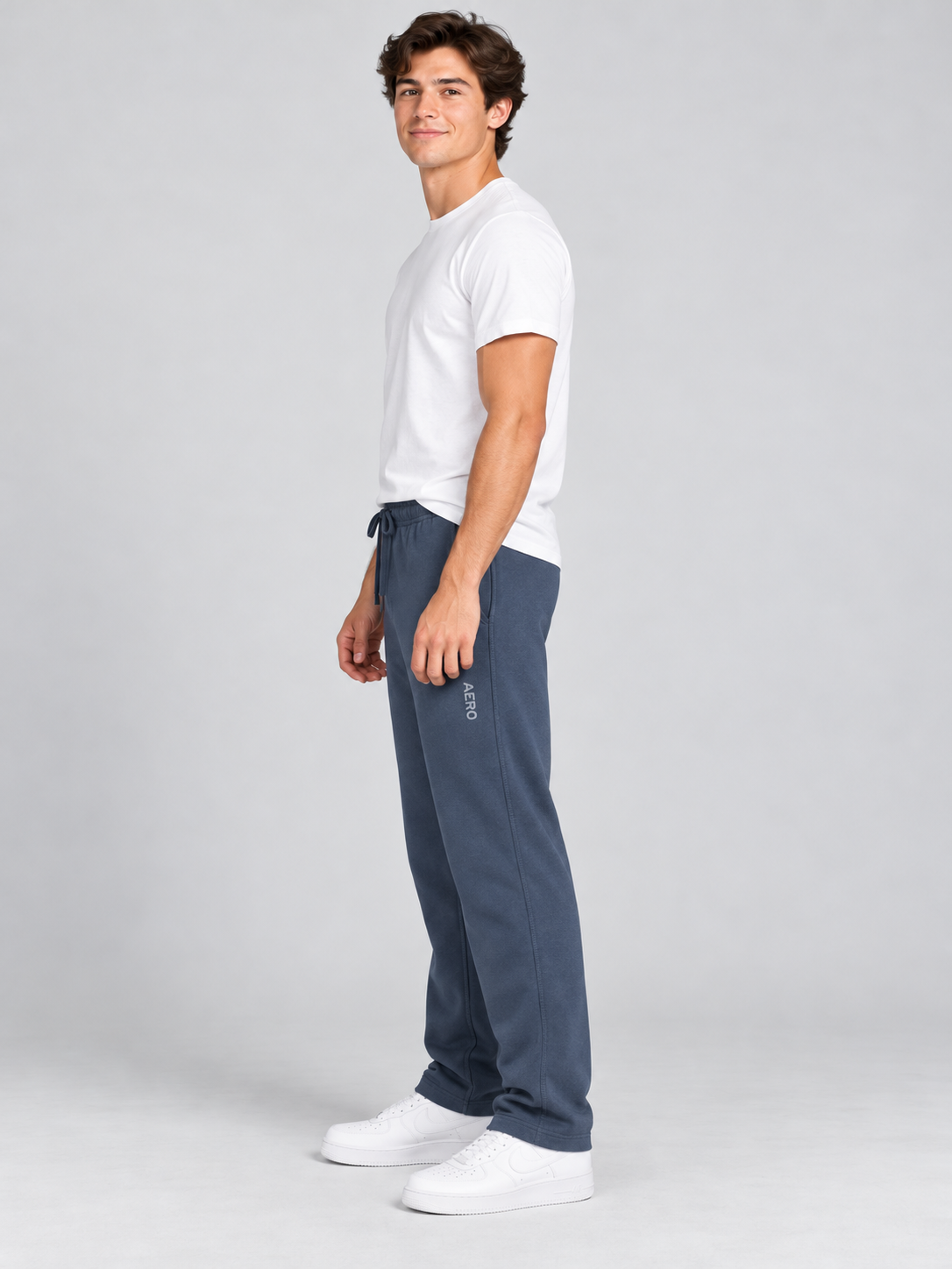 Jogger Para Hombre Aero Guys Fleece Pants Cadet Navy 1742