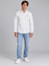 Camisa Para Hombre Aero Guys Ls Woven Shirts Birch 9961