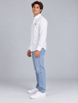 Camisa Para Hombre Aero Guys Ls Woven Shirts Birch 9961