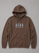 Buzo Para Mujer Aero Girls Fleece Pop Over Hot Chocolate 3559