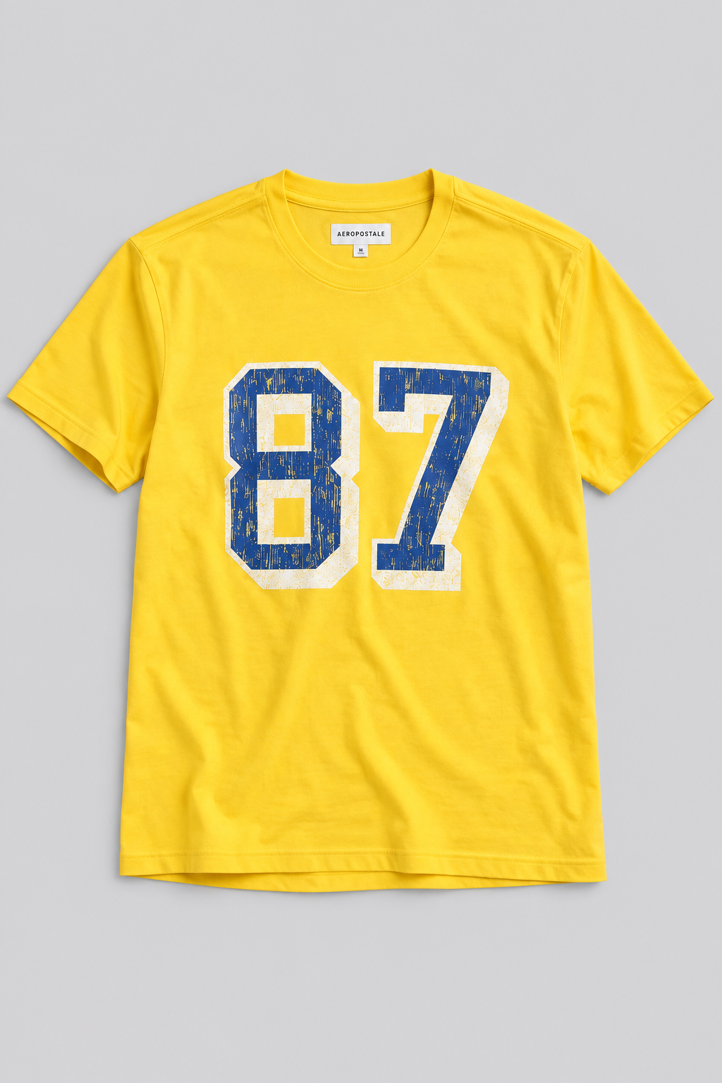 Camiseta Para Hombre Aero Level 1 Graphic Tees Brigth Gold 6216