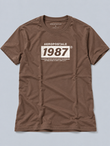 Camiseta Para Hombre Aero Level 1 Graphic Tees Hot Chocolate 6241