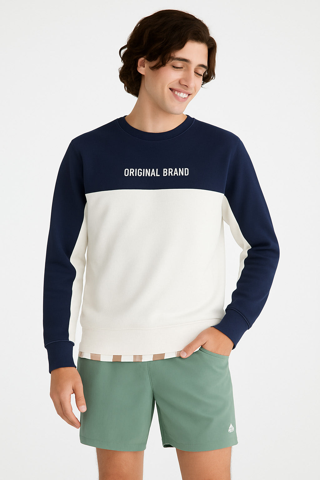Buzo Para Hombre Aero GuysFleece Other Estate Blue 5480